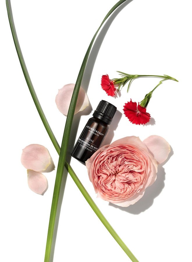 Aromatherapy Associates Rose Pure Essential Oil Blend. Premium Undiluted Blend to Uplift The Senses. Hand-Crafted with Rose, Geranium and Palmarosa (0.33 fl oz) - Image 5